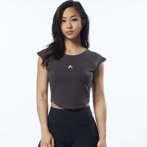 Alphalete velocity cropped tee